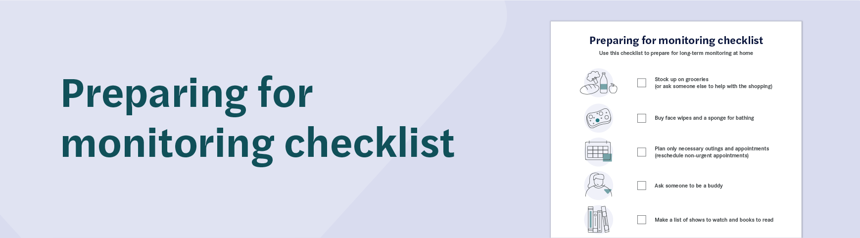 Download the Preparing for Monitoring Checklist